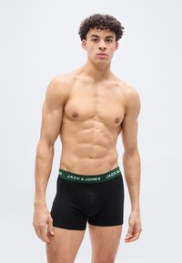 Jack & Jones JACSOLID TRUNKS 5 PACK - Trunks - black/blue