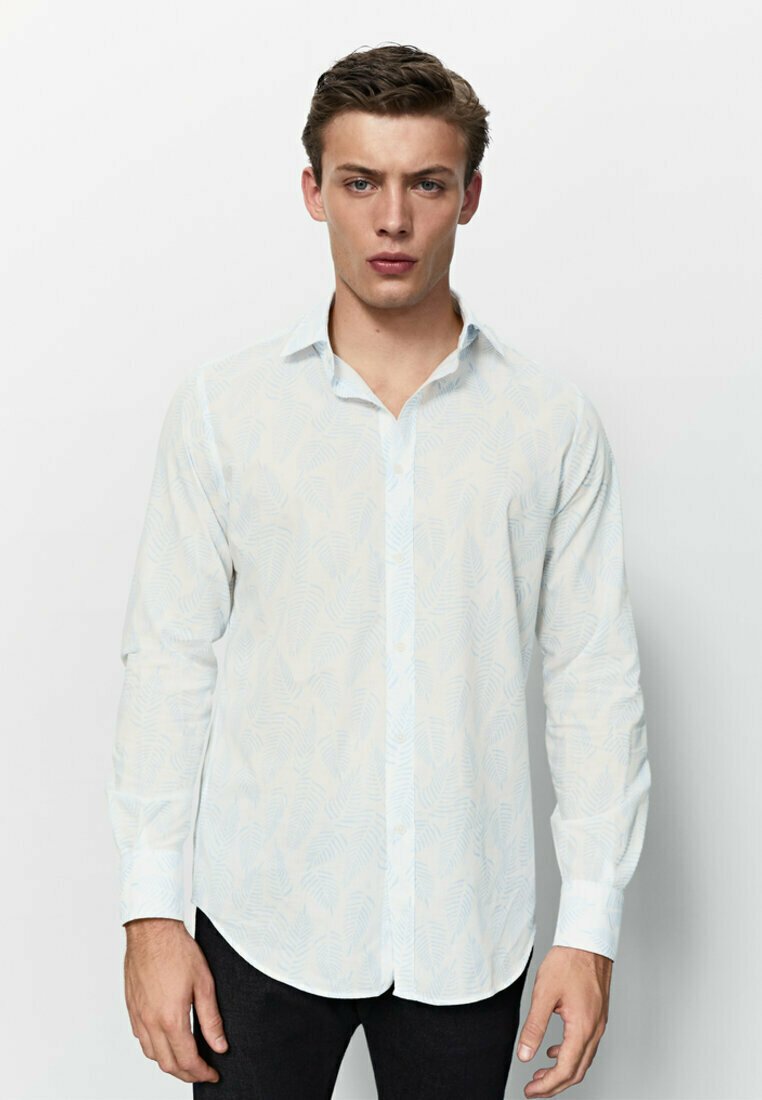 Massimo Dutti SLIM FIT Chemise white/blanc ZALANDO.CH