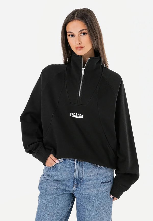 NORMA OVERSIZED HALFZIP - Sweatshirt