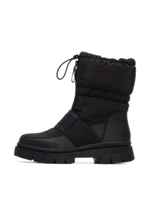 Botines con plataforma - black