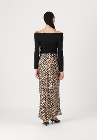 VILA VISAHRA SKIRT - A-vonalú szoknya - beige