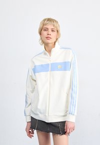 adidas Originals - SPORTS CLUB BLOCKED TRACK - Treniņjaka - off white Miniatūras attēls 1