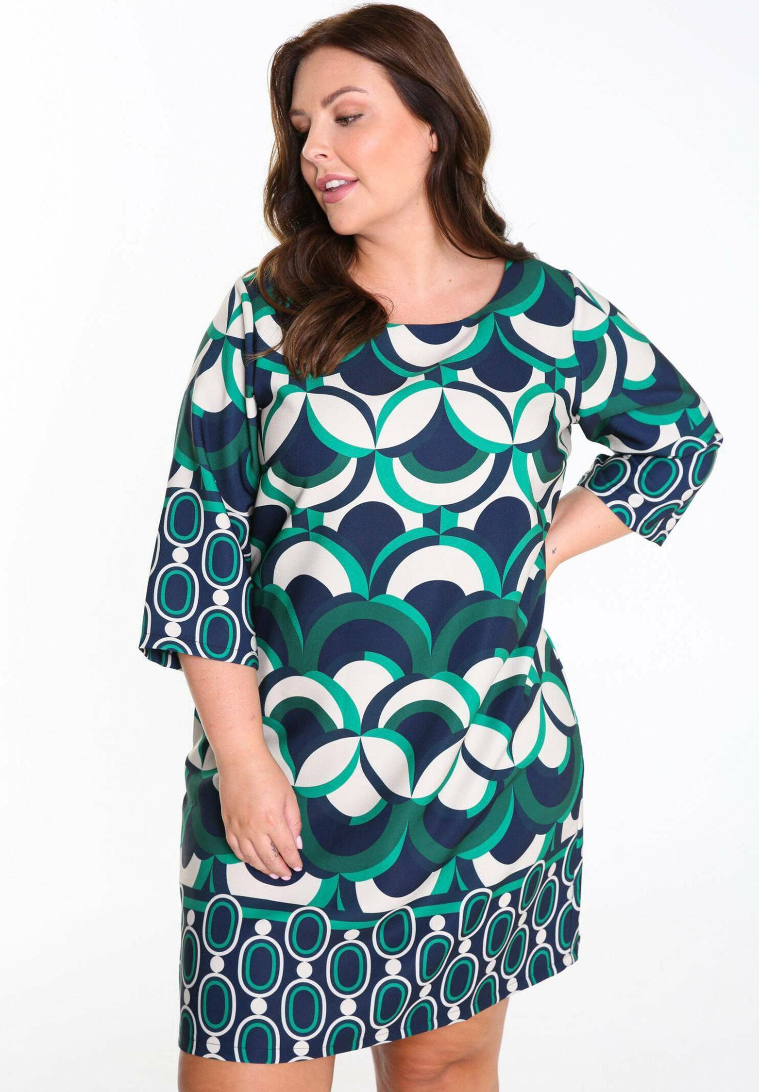 Paprika IMPRIMÉ GRAPHIQUE - Jurk - marine/donkerblauw - Zalando.nl