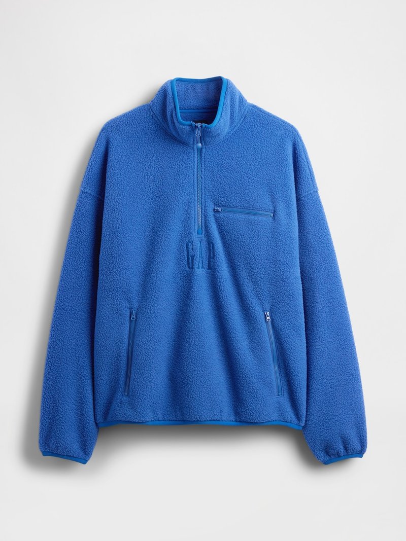 GAP Fleece trui blauw GAP Fleece trui blauw