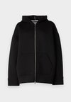 ONLTANVI HOODIE - Cipzáras pulóver - black