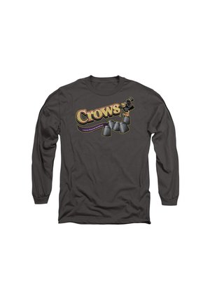 TOOTISE ROLL CROWS - Long sleeved top - anthracite