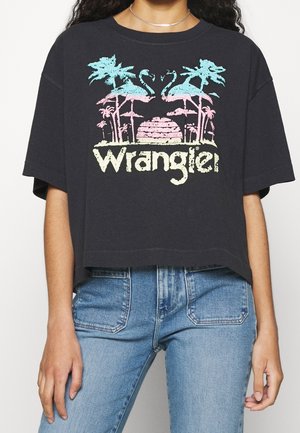 T-shirt imprimé - black