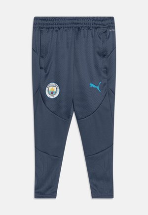 MANCHESTER CITY FC TRAINING PANTS JR UNISEX - Article de supporter d'équipe de club - inky blue/magic blue