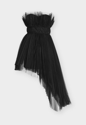 KARL LAGERFELD, ASYMMETRIC TULLE DRESS - Robe de soirée - black