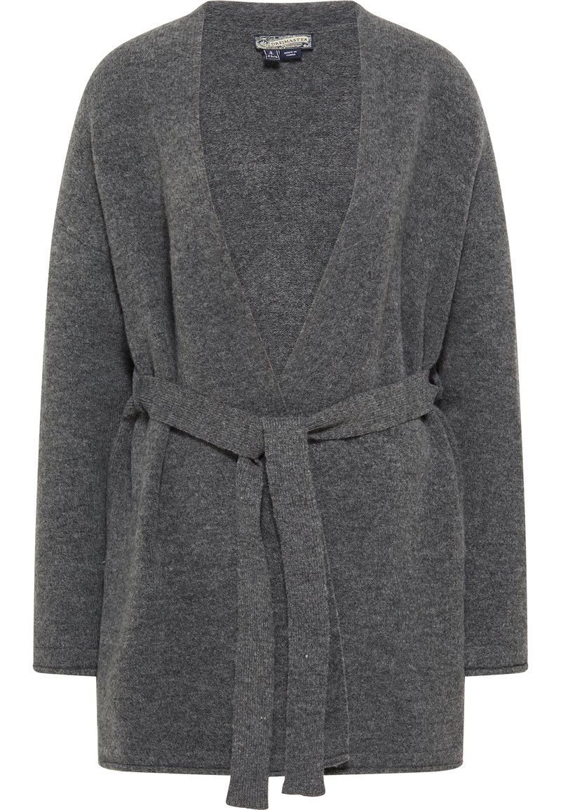 Damen Strickjacken | DreiMaster DREIMASTER INCUS Strickjacke grau melange/grau-meliert - KW20549 Damen Strickjacken | DreiMaster DREIMASTER INCUS Strickjacke grau melange/grau-meliert - KW20549