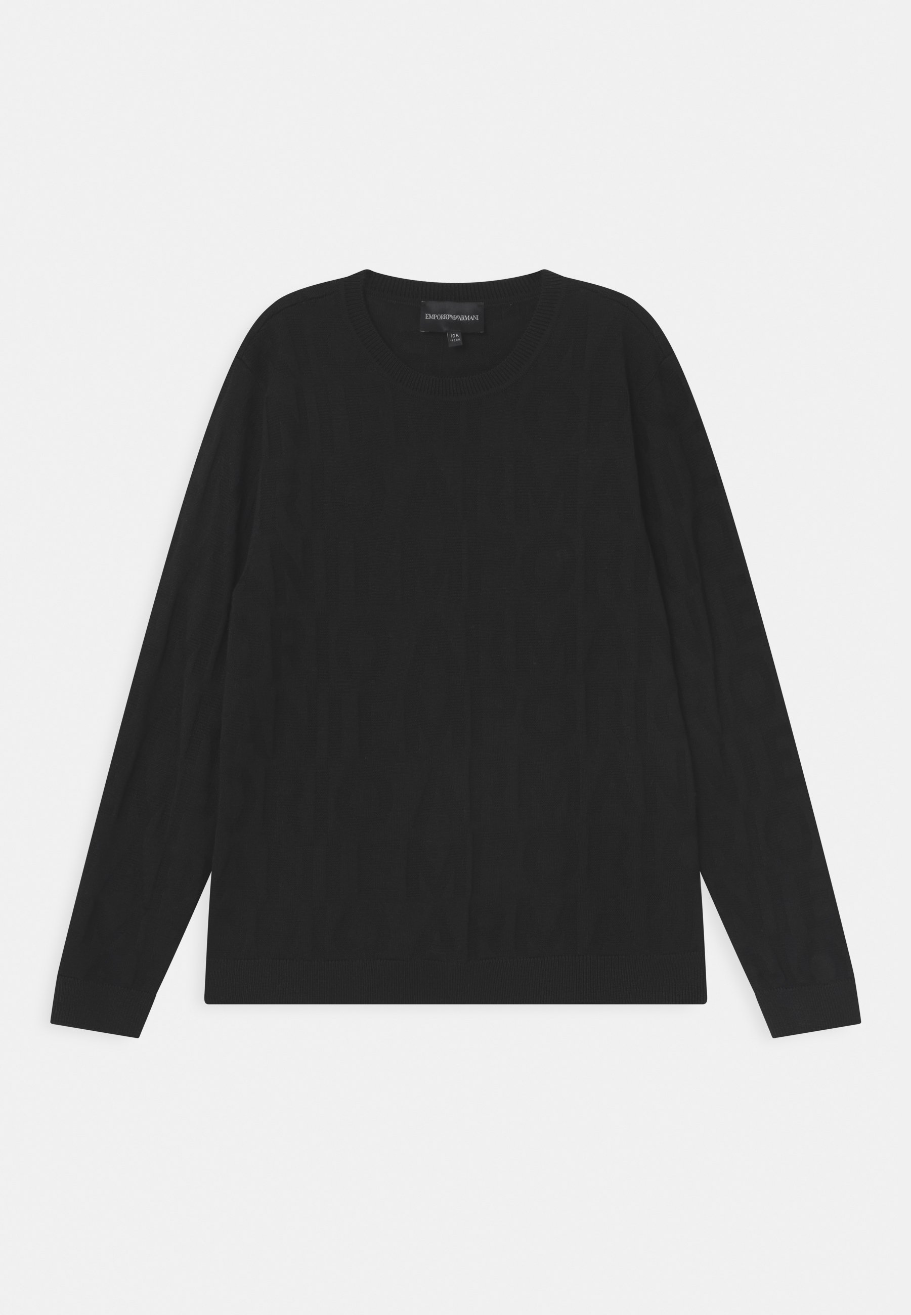 black armani jumper
