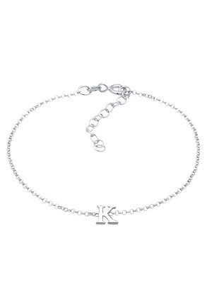 LETTER K - Armband - silberfarben