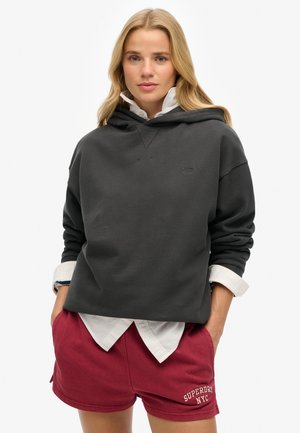 STUDIOS - Hættetrøje - washed black