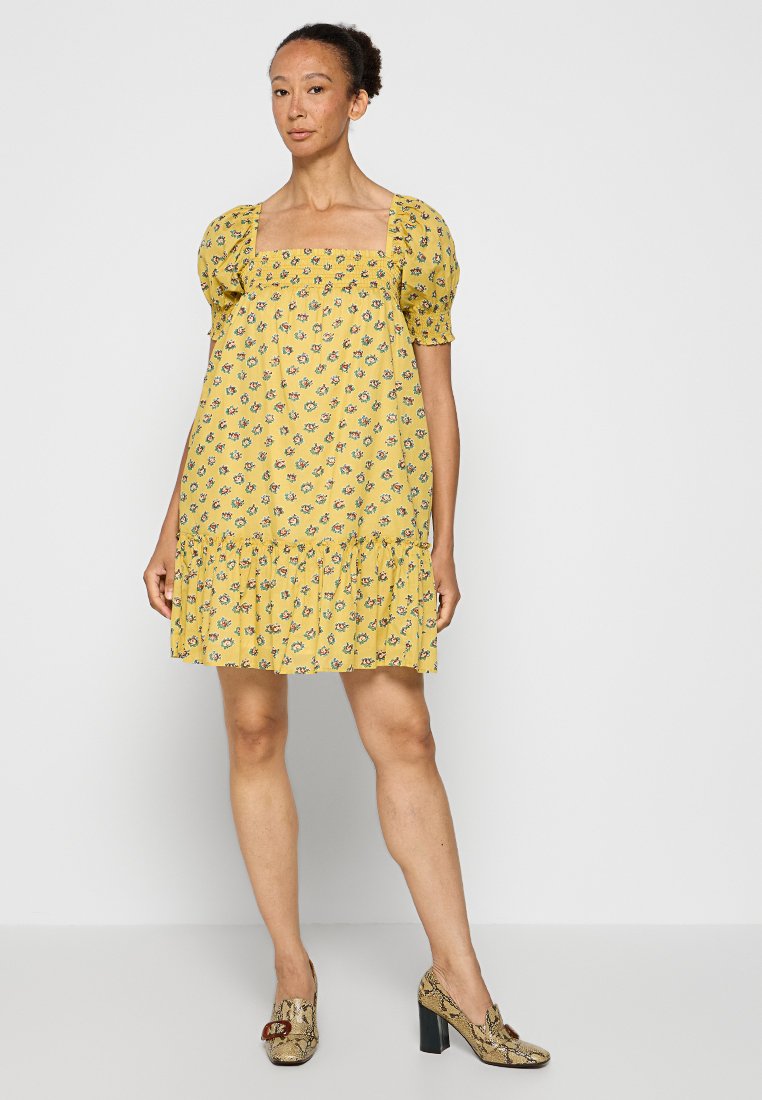 TORY BURCH Jurk geel