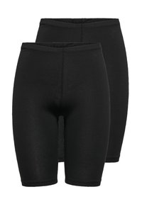 ONLLIVE LOVE CITY 2 PACK - Kratke hlače - black/black