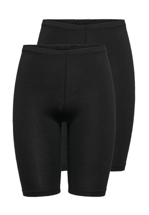 ONLY ONLLIVE LOVE CITY 2 PACK - Šortai - black/black