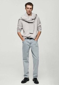Mango Blugi drepți - light blue