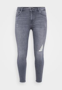 CARWILLY - Jeans Skinny Fit - dark grey denim