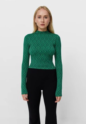 Maglietta a manica lunga - mottled green
