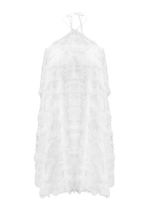 FRANKIE FRINGE  - Vestido informal - white