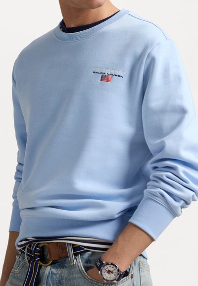 Polo Ralph Lauren POLO SPORT SWEATSHIRT UNISEX - Bluză de molton - bluebell/white
