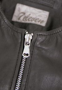 Lederjacken24 Lederjacke - schwarz