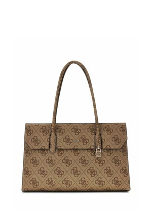 Guess, KIERA TOTE - Sac à main - latte logo
