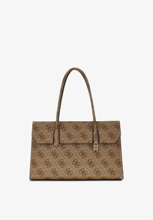 Guess, KIERA TOTE - Sac à main - latte logo