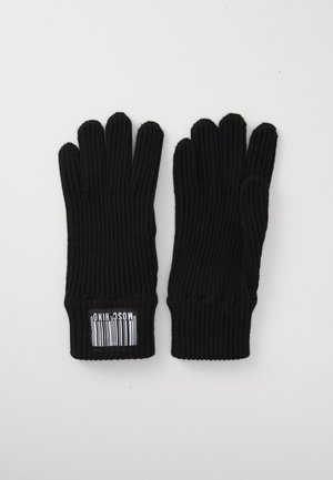 GLOVES UNISEX - Gants - black