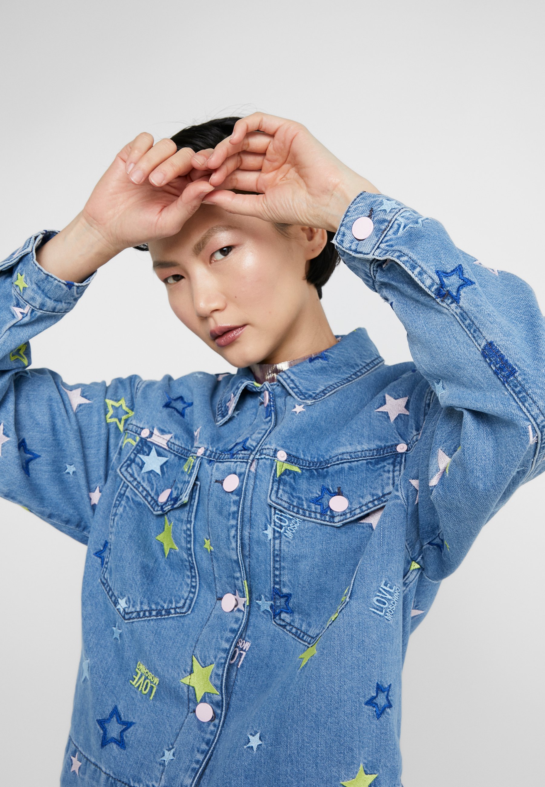 love moschino denim jacket