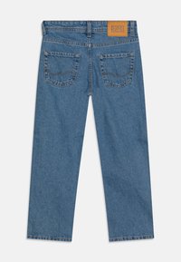 Jack & Jones Junior JJICHRIS JJORIGINAL  - Platėjantys džinsai - blue denim