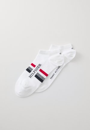 MEN SNEAKER TAB 2 PACK - Strumpor - white
