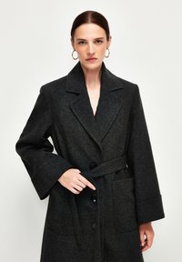 adL WITH POCKET - Abrigo clásico - anthracite