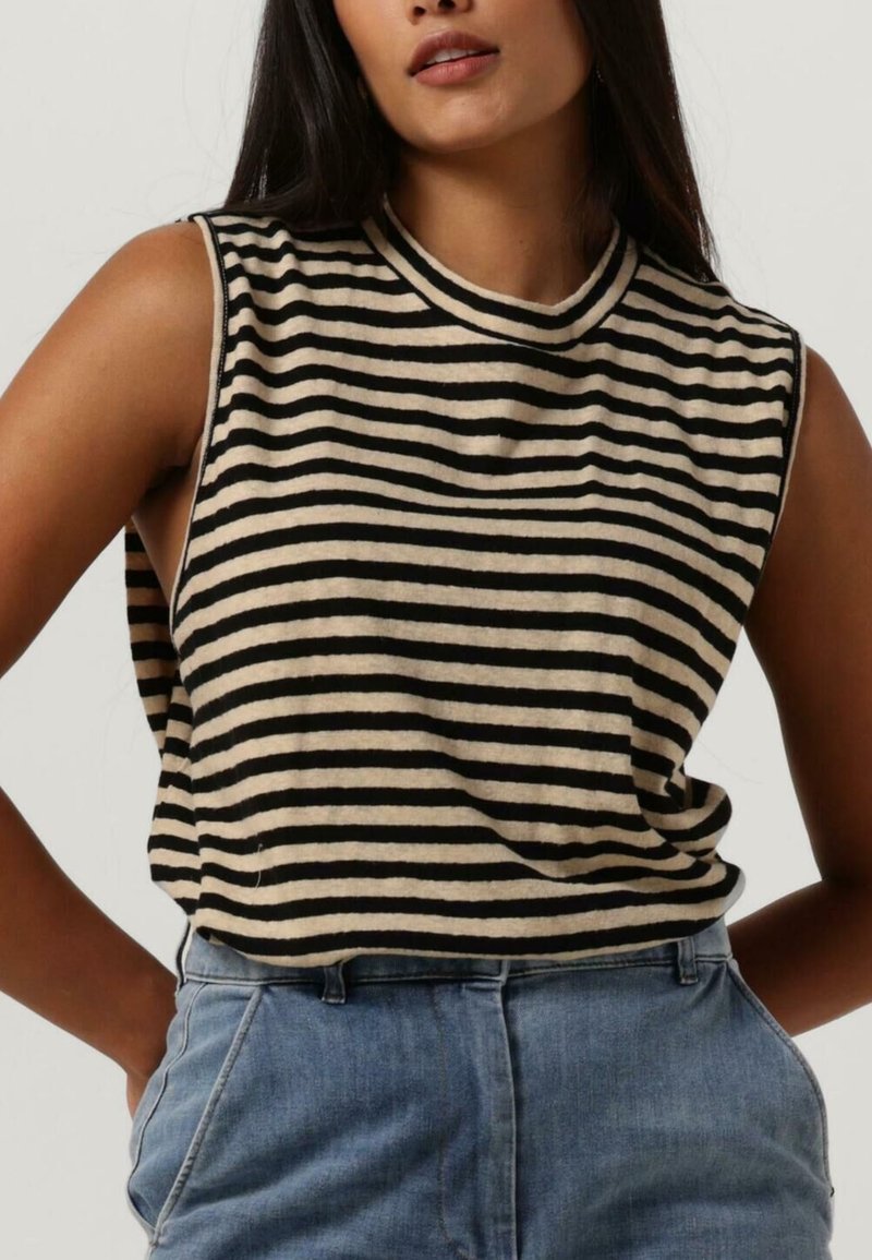 Thea Top - Ink Stripe