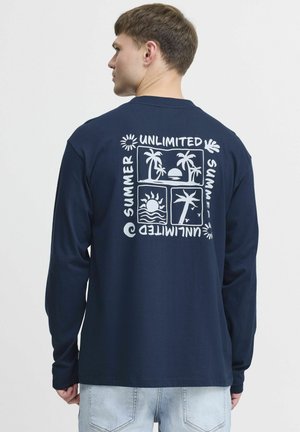 Solid SDODANI - Long sleeved top - dress blues