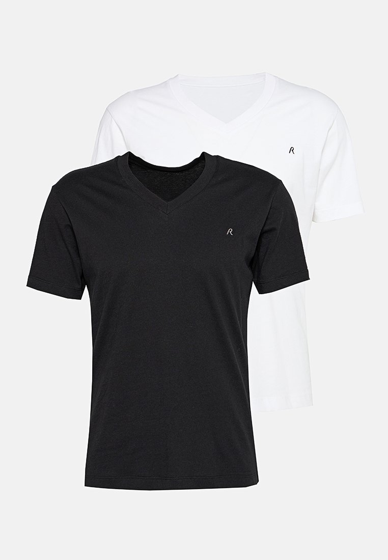 Replay T-shirt basic zwart Replay T-shirt basic zwart