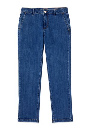 Oltre, JEANS CHINO - Jeans Tapered Fit - blu
