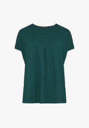 Evans, PLUS SIZE SHORT SLEEVE TOPS - Bluse - teal