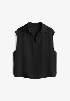 someday., REGULAR FIT POLO - Blouse - black