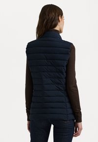 Lauren Ralph Lauren Petite QUILTED MOCKNECK VEST - Veste - dark navy