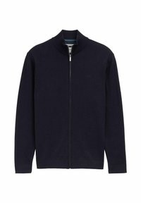 Vesta na kopčanje - knitted navy melange