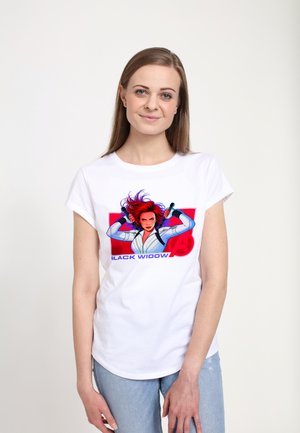 BLACK WIDOW MOVIE READY WIDOW - Print T-shirt - white