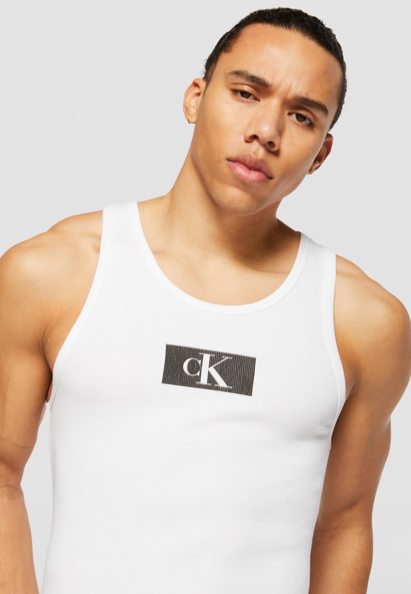 Calvin Klein Underwear TANK TOP - Pyjama top - white - Zalando.de