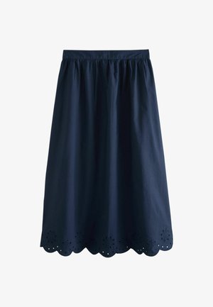 Laura Ashley, Maxi skirt - navy