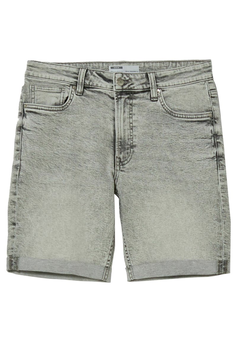 Herren Skinny Fit | Bershka BERMUDA Jeans Shorts mottled dark grey/dunkelgrau-meliert - XQ34414 Herren Skinny Fit | Bershka BERMUDA Jeans Shorts mottled dark grey/dunkelgrau-meliert - XQ34414