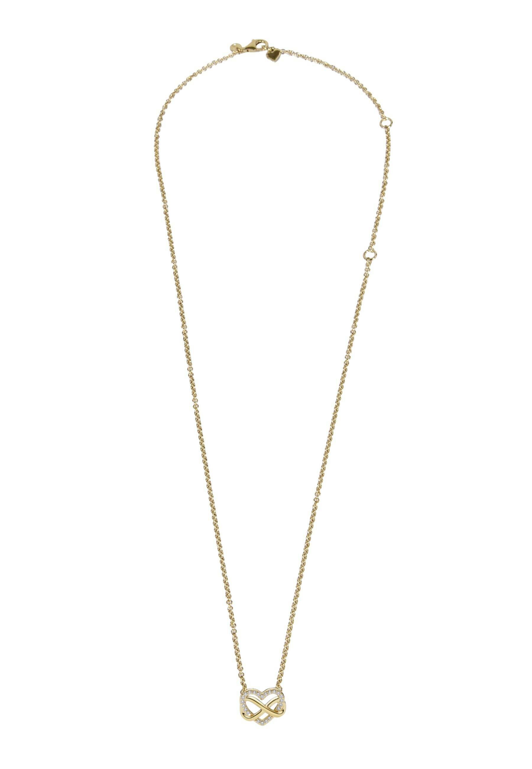 Pandora SPARKLING INFINITY HEART COLLIER - Necklace - gold