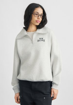 LINEAR HERITAGE HALF ZIP - Sweatshirt - grey