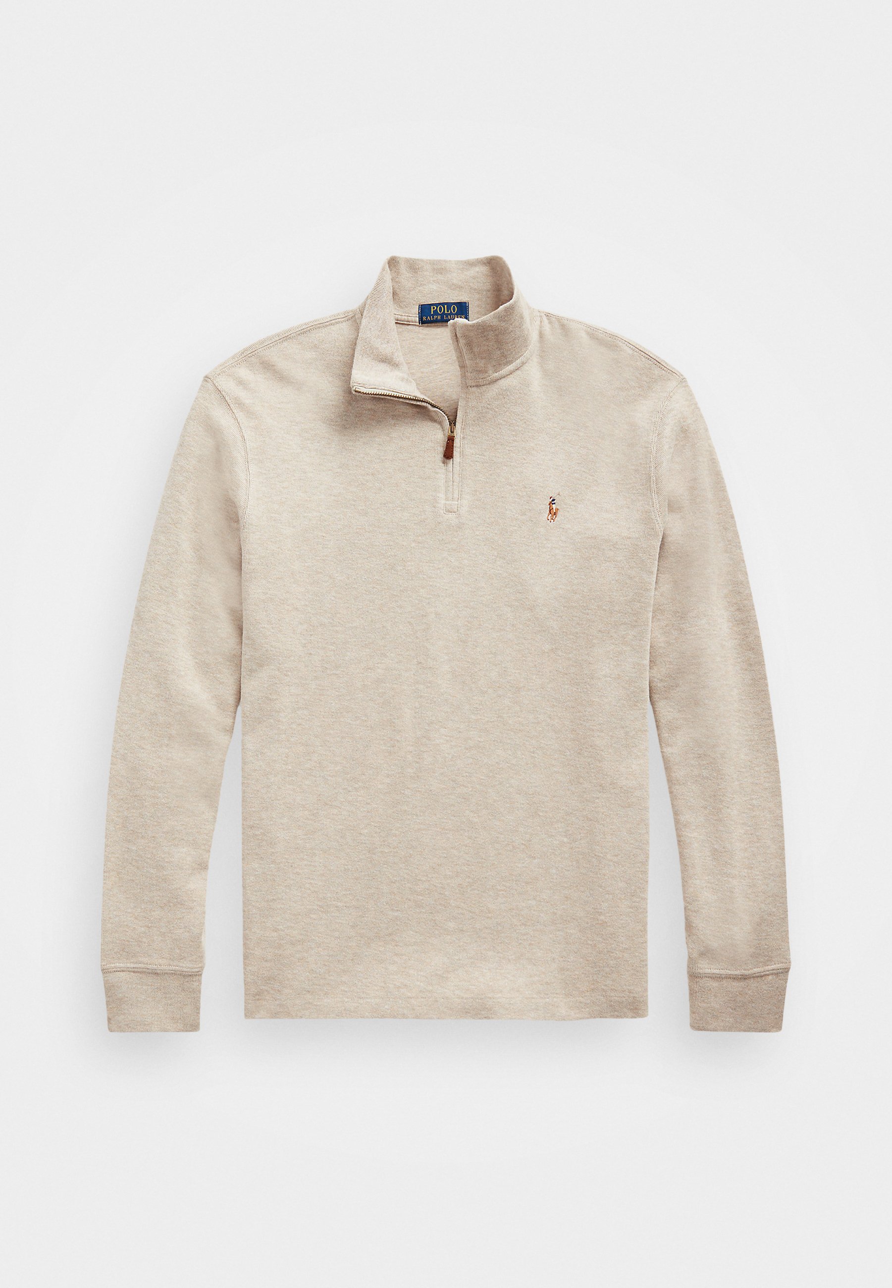 Quarter Zip Pullover Ralph Lauren Cream Sweatshirt Polo Ralph