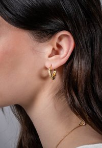 FABLE ENGLAND DAISY HOOP - Naušnice - gold-coloured