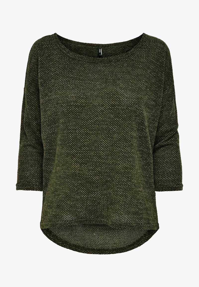 ONLY ONLALBA - Pullover - dark green light green